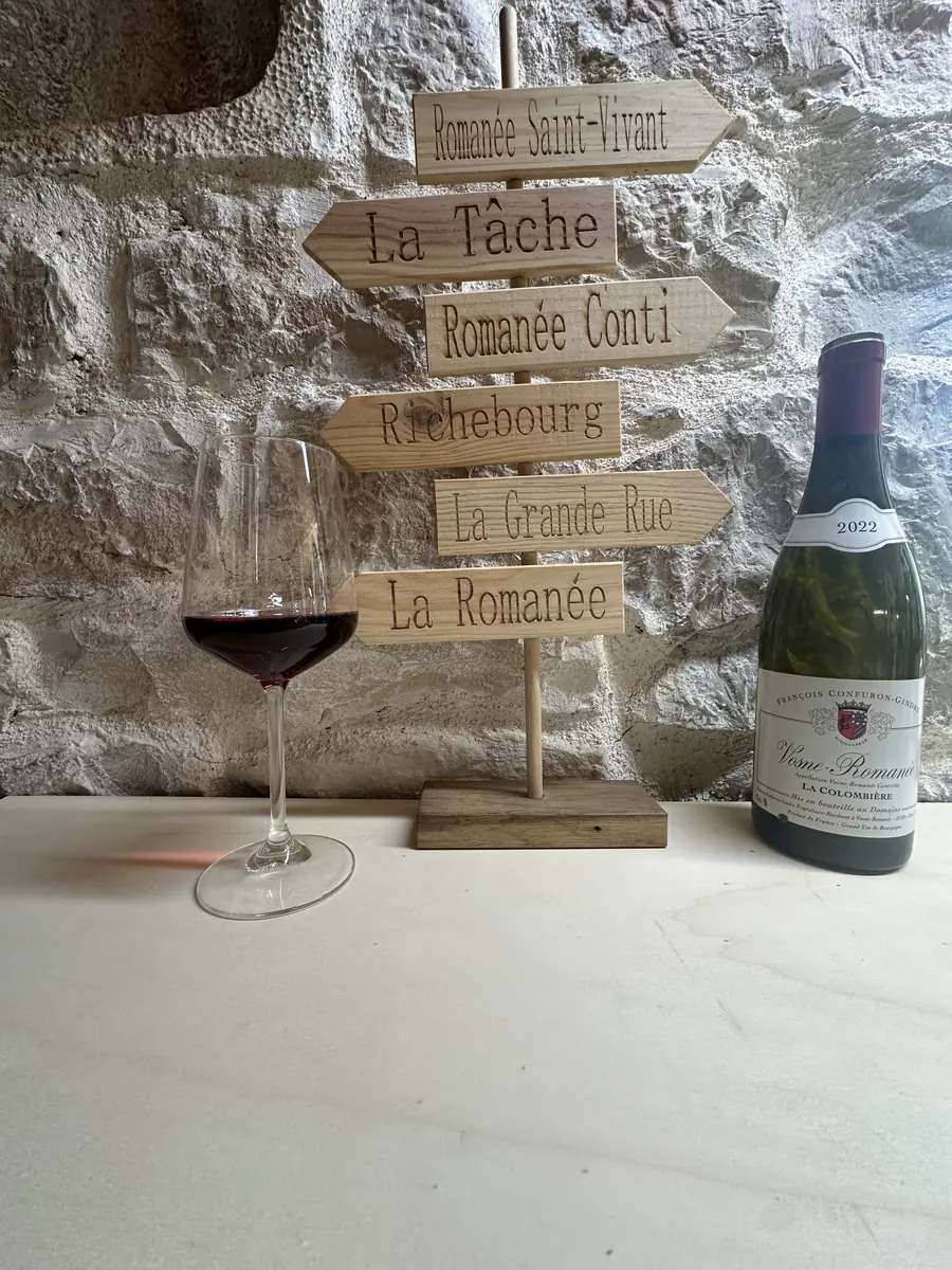 Panneau de direction — Vosne-Romanée