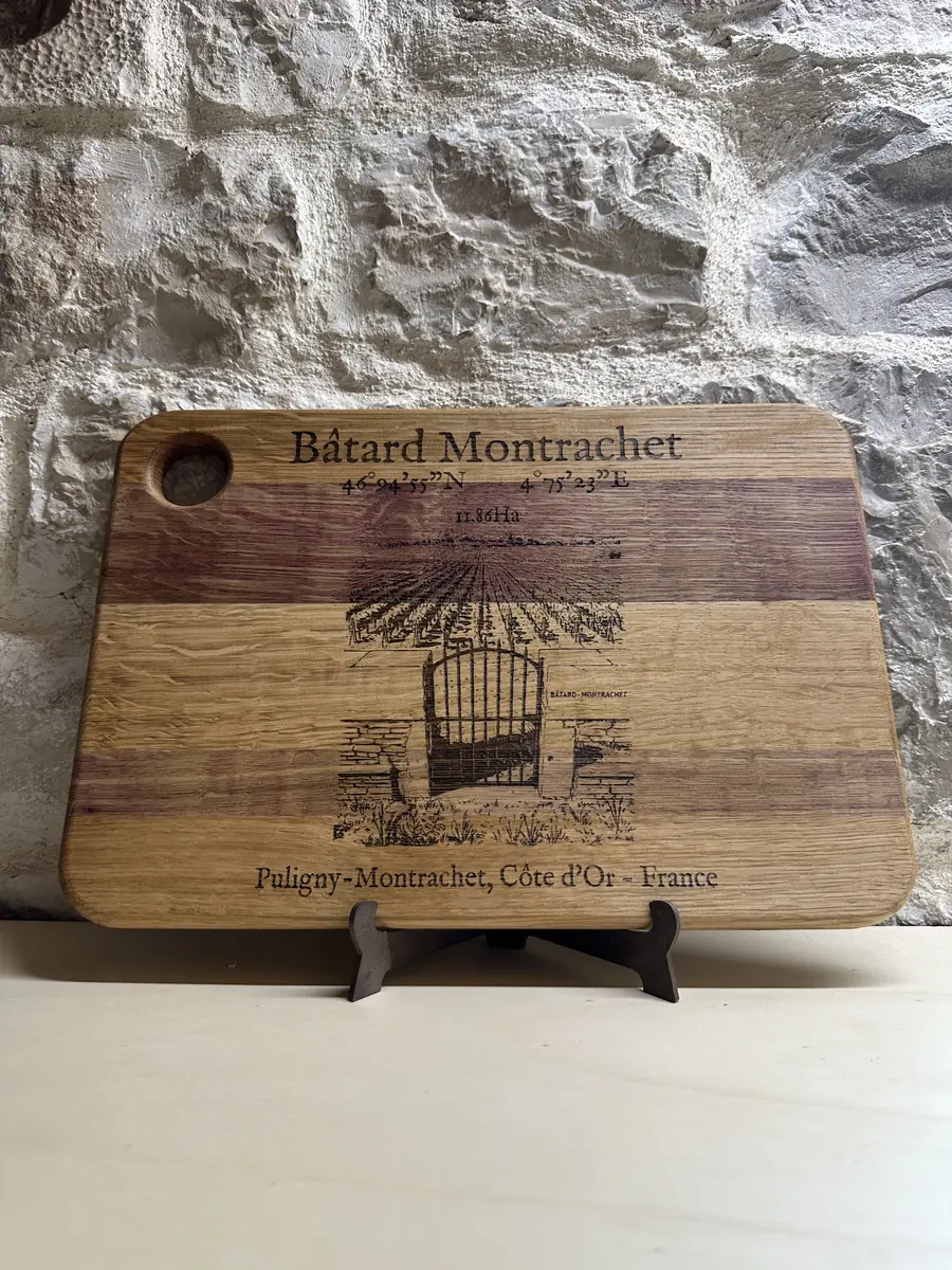 Planche apéritive en chêne de tonneau – Gamme Apogée