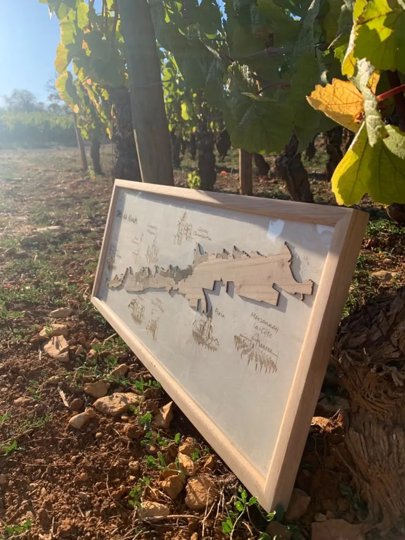 Tableau marqueterie Côte de Nuits 3
