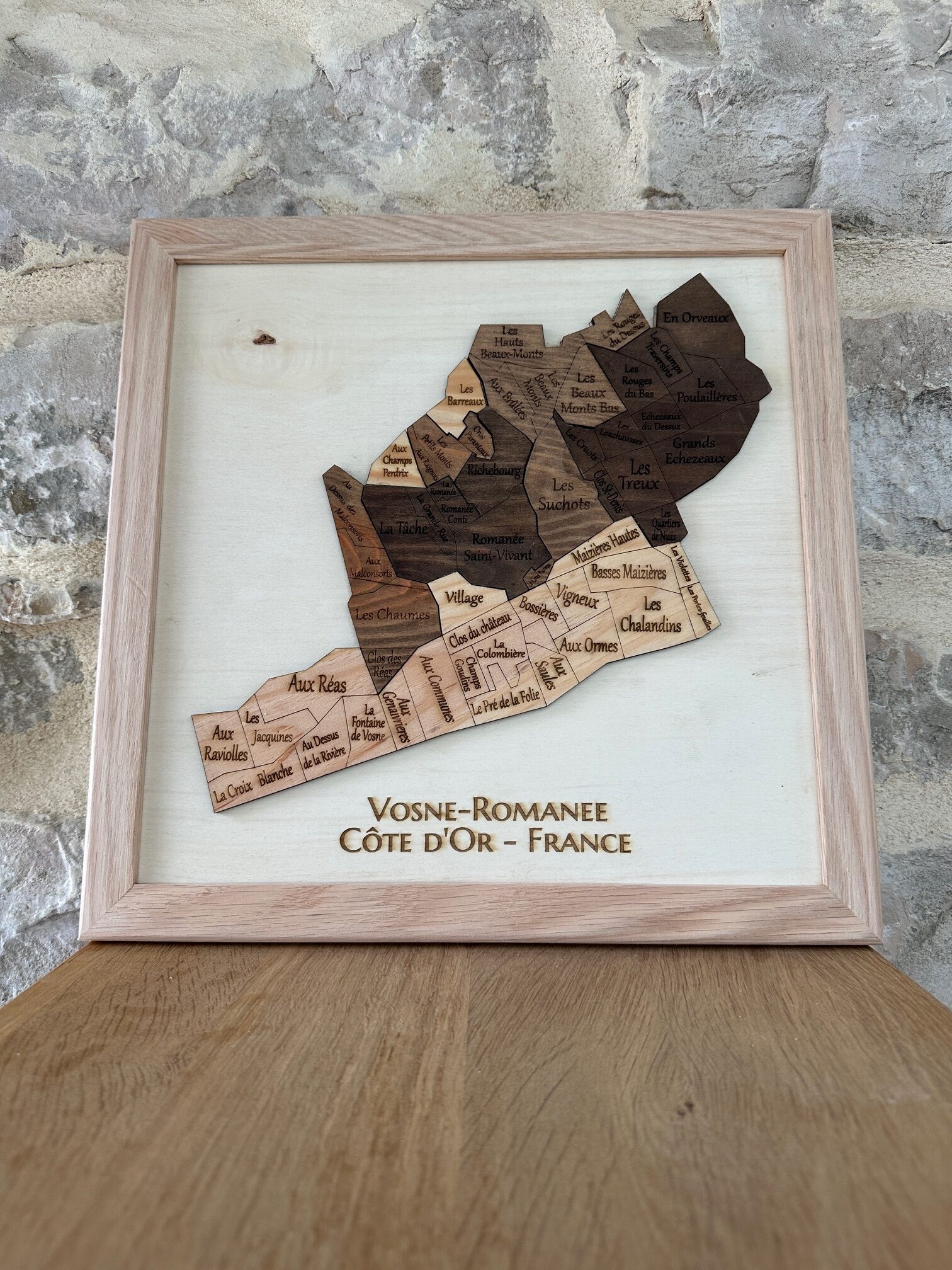 Tableau 3D Vosne Romanee